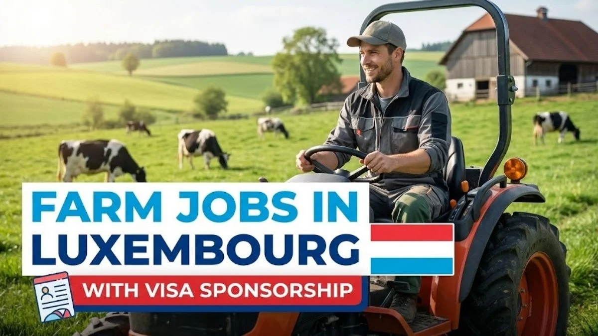 Farm Jobs in Luxembourg With Visa Sponsorship