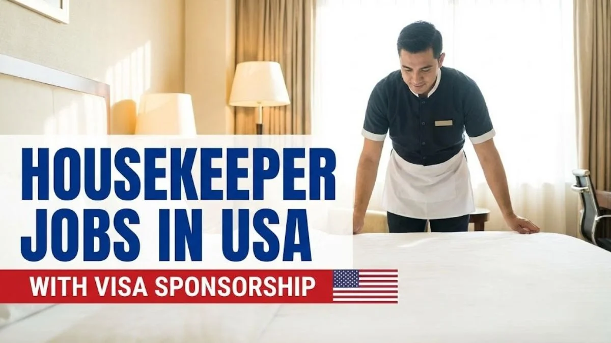 Housekeeper Jobs in USA With Visa Sponsorship