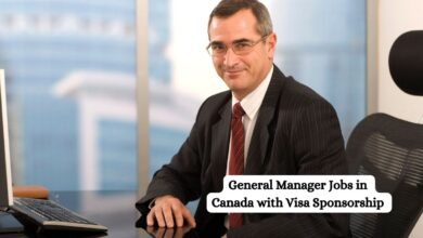 General Manager Jobs in Canada with Visa Sponsorship