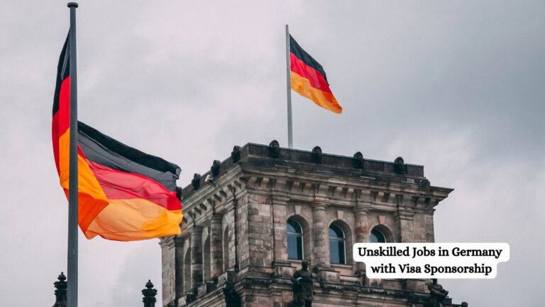 Unskilled Jobs in Germany with Visa Sponsorship