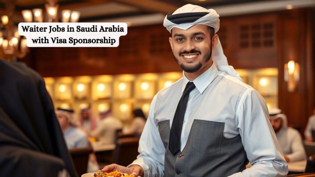 Waiter Jobs in Saudi Arabia with Visa Sponsorship