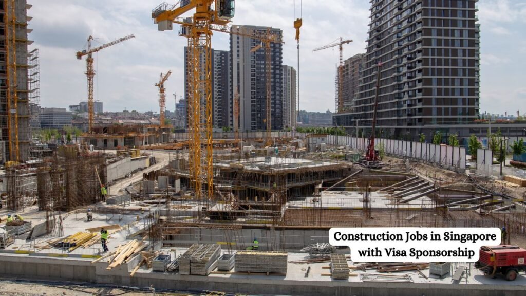 Construction Jobs in Singapore with Visa Sponsorship