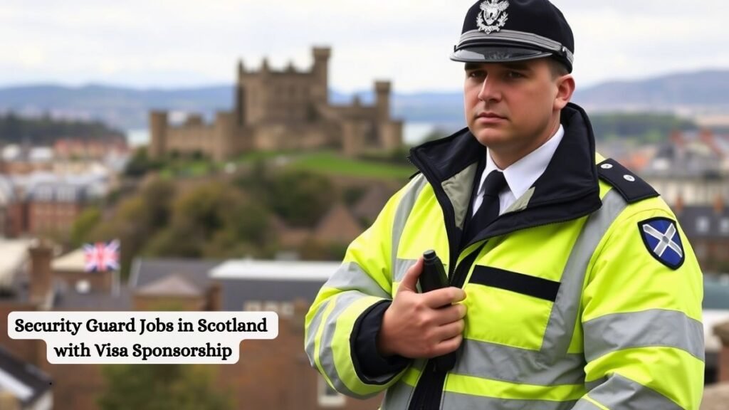Security Guard Jobs in Scotland with Visa Sponsorship