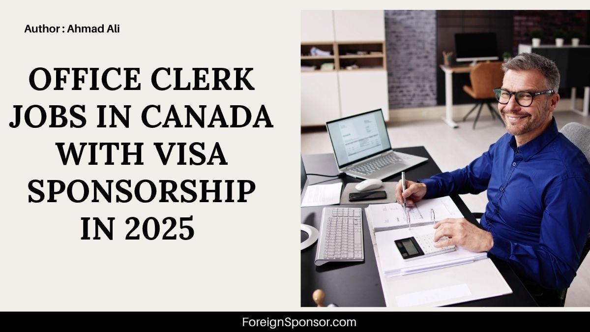Office Clerk Jobs in Canada