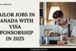 Tailor Jobs in Canada with Visa Sponsorship in 2025