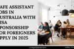 Cafe Assistant Jobs in Australia with Visa Sponsorship for Foreigners – Apply in 2025