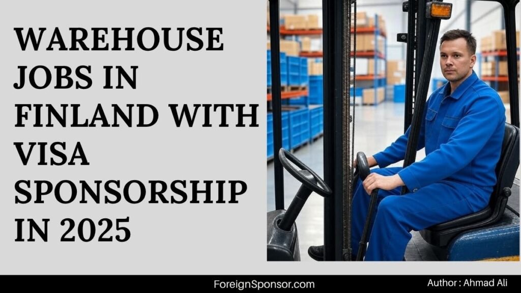 Warehouse Jobs in Finland With Visa Sponsorship in 2025