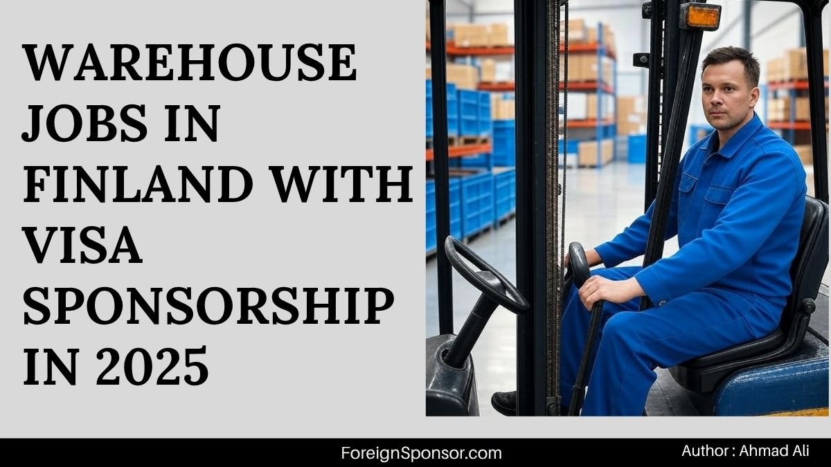 Warehouse Jobs in Finland With Visa Sponsorship in 2025