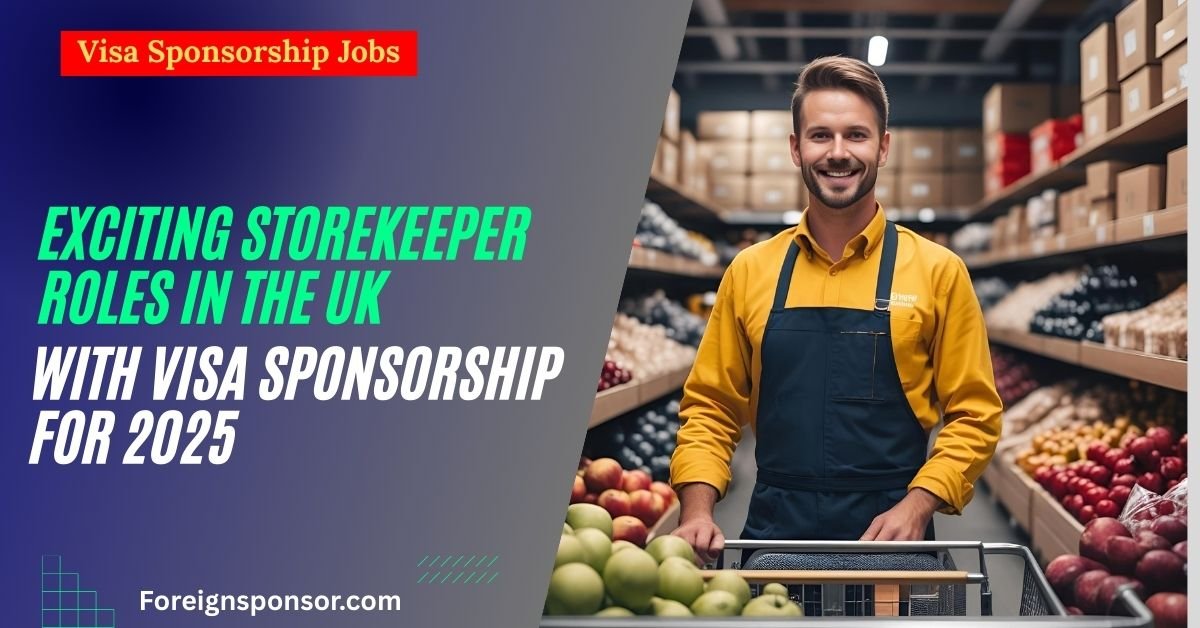 Storekeeper Roles in the UK