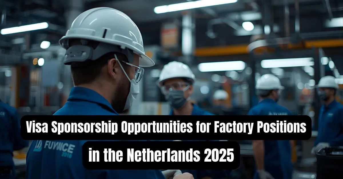 Visa Sponsorship Opportunities for Factory Positions in the Netherlands 2025