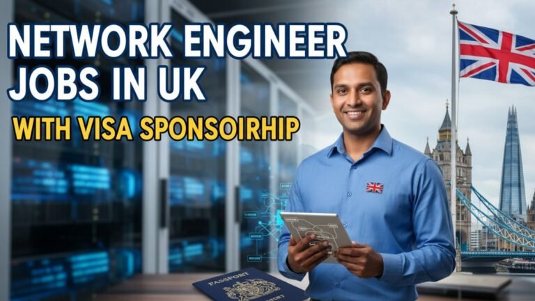 Network Engineer Jobs in UK with Visa Sponsorship in 2026