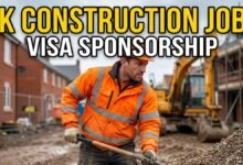 Construction Labourer Jobs in UK with Visa Sponsorship