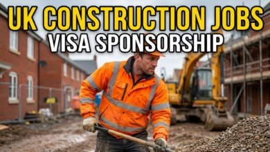 Construction Labourer Jobs in UK with Visa Sponsorship