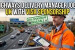 Highways Delivery Manager Jobs in UK with Visa Sponsorship