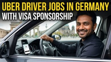 Uber Driver Jobs in Germany with Visa Sponsorship