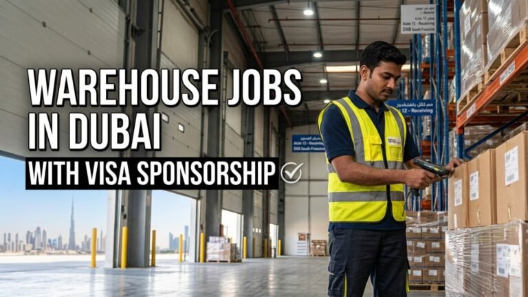 Warehouse Jobs in Dubai with Visa Sponsorship 2026