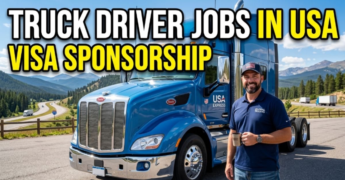 Truck Driver Jobs in USA with Visa Sponsorship