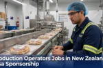 Production Operators Jobs in New Zealand male production operator working at a food production line in a New Zealand factory