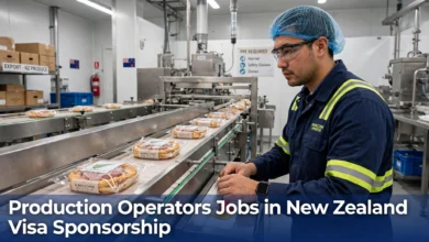 Production Operators Jobs in New Zealand male production operator working at a food production line in a New Zealand factory